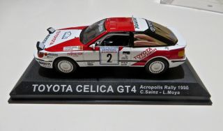 Toyota Celica Gt4 - Acropollis Rally 1990 - C Sainz / L Moya - 1/43 Scale