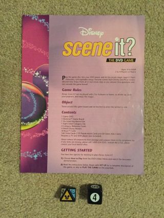 2004 Disney Scene It board game: 1st Edition Complete | Walt Disney | DVD Trivia 3