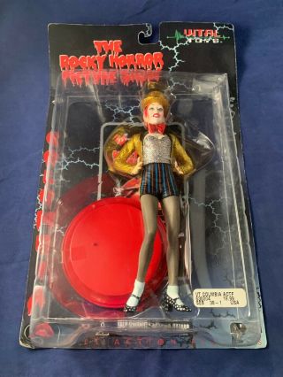 The Rocky Horror Picture Show Columbia 8 " Action Figure Vital Toys Box Damage