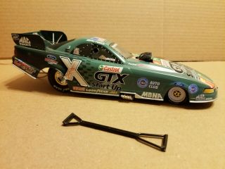 2004 JOHN FORCE 3 LE FORD MUSTANG FUNNY CAR DIECAST 1:24 CASTROL GTX START UP 4