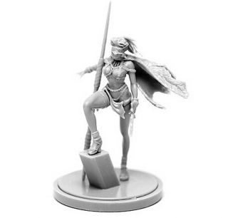 30mm Resin Kingdom Death Sexy White Speaker Only Figure Wh039