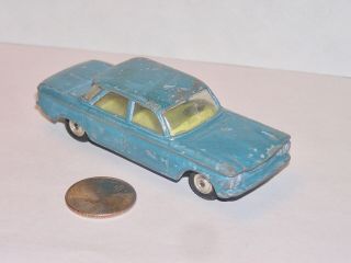 Vintage Corgi Toys Chevrolet Corvair Yellow Light Special