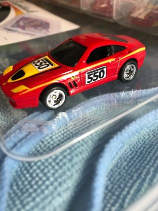 Hot Wheels Custom Real Riders Ferrari Racer 550 Maranello (loose)