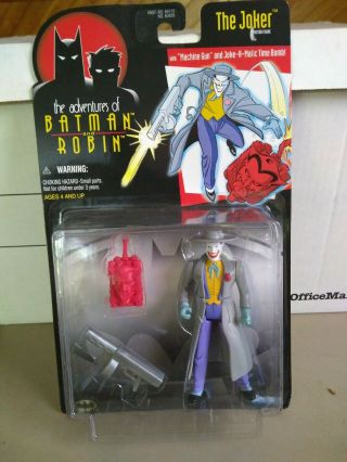 Dc The Adventures Of Batman And Robin (btas) The Joker Action Figure Moc Mip