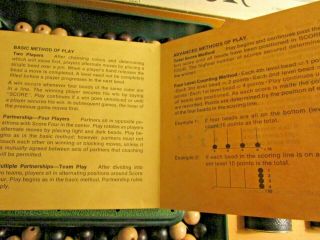 1968 Funtastic Score Four,  Three Dimensional Family Board Game Complete 4