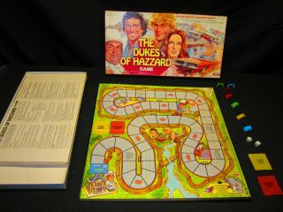 Vintage - The Dukes Of Hazzard - Board Game - Ideal - 1981
