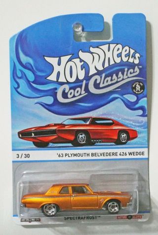 Hot Wheels Cool Classics 3/30 63 Plymouth Belvedere 426 Wedge
