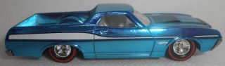 Hot Wheels Classics Series 72 Ford Ranchero Blue With Redline Rubber Tires 2009