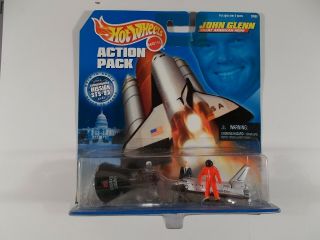 Hot Wheels Action Pack John Glenn Mission Sts - 95 Us Space Flight