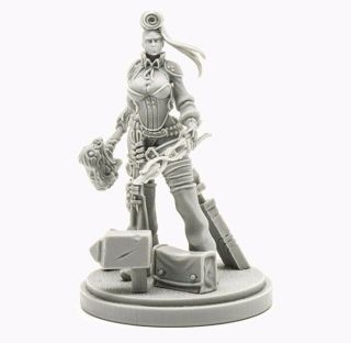 30mm Resin Kingdom Death Champion Weaponsmith Only Figure Wh299