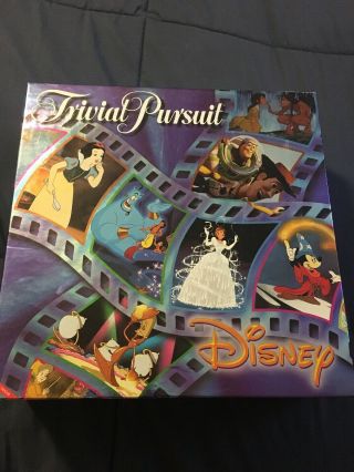 Disney Trivial Pursuit Animated Picture Edition 2002 100 Complete 40890