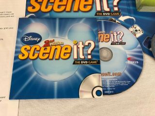 2007 Disney 2nd Edition Scene It? DVD Board Game Mattel K8820 3