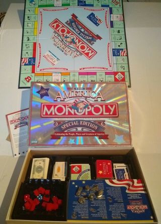 Monopoly The America Special Edition Board Game But Never Played