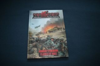 Red Bear Rulebook - Flames Of War - World War Ii Miniatures Game Hard Cover