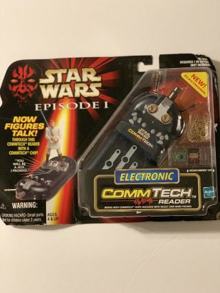 Star Wars Episode 1 - Electronic Comm Tech Reader - Hasbro - 1998