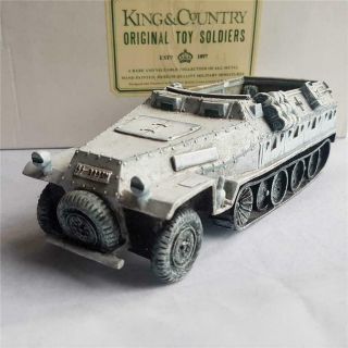 King & Country Ws13w German Hanomag Halftrack,  First Edition,  No Mg /gunner
