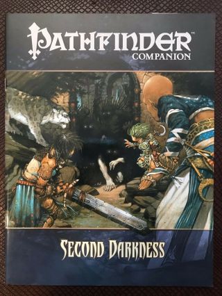 Pathfinder Rpg - Companion: Second Darkness (softcover,  2008)