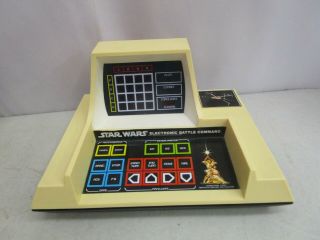 Vintage 1977 Kenner Star Wars ELECTRONIC BATTLE COMMAND GAME 2