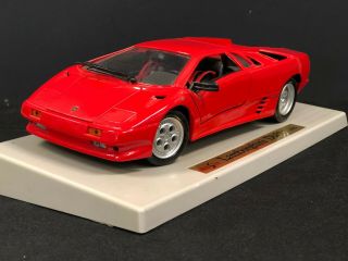 1990 Lamborghini Diablo Maisto 1:18 Scale Die - Cast Made In Italy