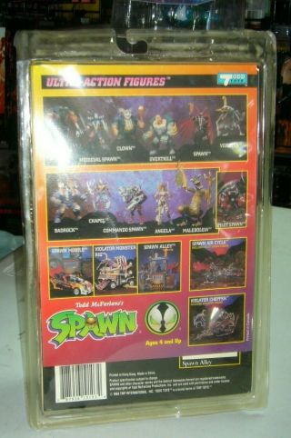 1994 Todd Toys Medieval Spawn Action Figure McFarlane ' s Spawn Series 1 w/ Comic 2