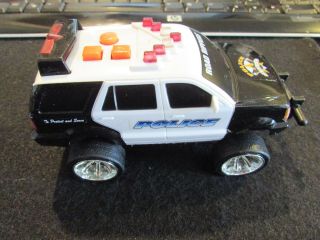 Road Rippers Police Suv Toy Vehicle Three Buttons - Sounds