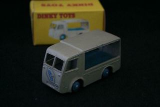 DINKY TOYS MECCANO ENGLAND YEAR 1949 NO 30V ELECTRIC DAIRY VAN N.  C.  B IN VG COND 2