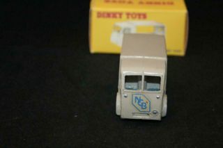 DINKY TOYS MECCANO ENGLAND YEAR 1949 NO 30V ELECTRIC DAIRY VAN N.  C.  B IN VG COND 3