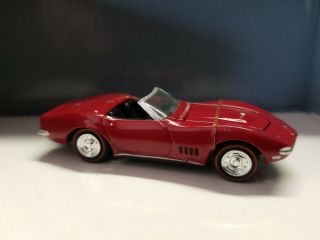 Johnny Lightning 1:64 Loose Red 1968 Chevrolet Corvette Convertible