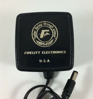 Fidelity Oem Chess Challenger 7 Ac Adaptor My Own Unit Made In Usa