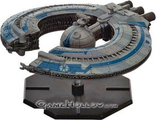 Star Wars Miniatures Starship Battles Trade Federation Battleship 37 Huge