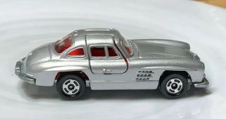 Tomica No.  F19 Mercedes Benz 300 Sl Silver 1/63 Diecast Loose Japan Tomy