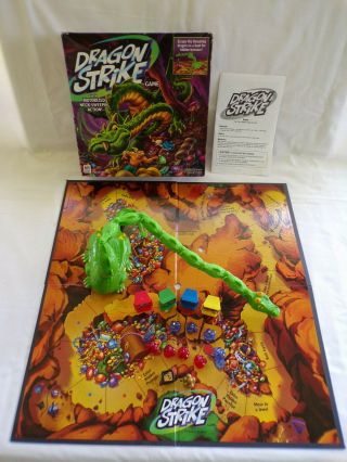 Dragon Strike Board Game - 2002 - Complete By Milton Bradley.