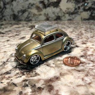 Jada 1/64 Scale Die Cast Car 59 Vw Volkswagen Beetle 1959