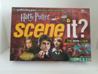 Harry Potter Scene It? Dvd Board Game 2005 1st Edition Complete In Ebuc
