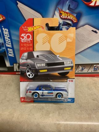2018 Hot Wheels 86 Monte Carlo Ss Custom 2 Tone Gm Goodwrench Real Riders