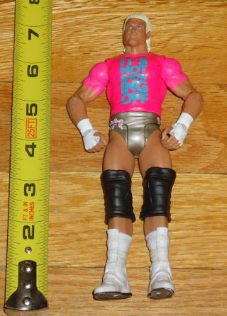 2011 Wwf Wwe Mattel Dolph Ziggler Wrestling Figure Pink Showing Off Shirt