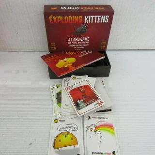 Exploding Kittens Card Game Edition Pre - Owned