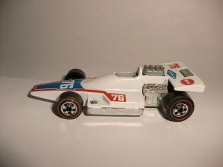 Hotwheels Redline Era White/red/royal Formula 5000 - Minty