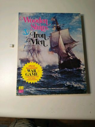 Avalon Hill: Wooden Ships & Iron Men Ah 1975