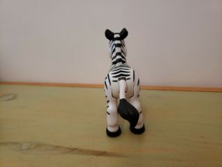 2007 Mattel Zebra Jungle Figure Animal M1362 Fisher Price Imaginext - 3 