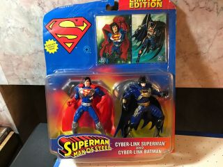 Kenner Cyber - Link Superman/cyber - Link Batman 2 - Pack Limited Edition A - 54