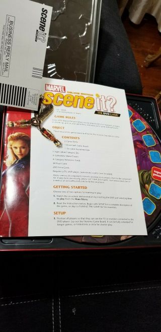 Marvel Deluxe Edition Scene It? The DVD Game - Collectors Tin - 2006 - Complete 3