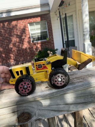 Tonka Front End Loader 14 Stones Gravel Quarry 1970’s Toy