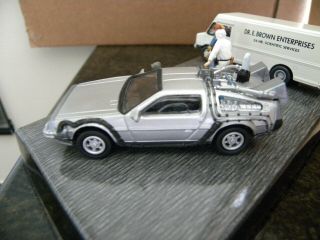 Time Machine Delorean 2002 Johnny Lightning Back To The Future 1:64