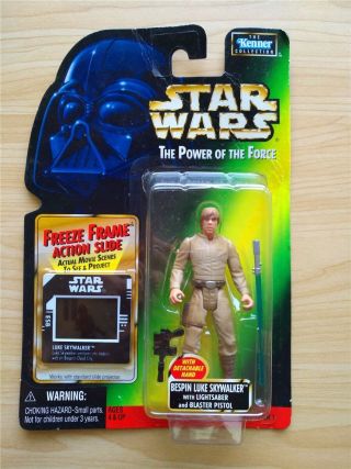 Star Wars Power Of The Force 3.  75  Bespin Luke Skywalker S5q