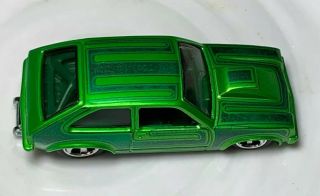Hot Wheels Cool Classics ‘76 Chevy Chevette Green 1/64 Diecast Loose Chevrolet 2