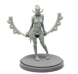 30mm Resin Kingdom Death Worshipper Of The Storm Only Figure Wh043