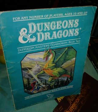 Tsr Dungeons & Dragons 1st Edition Sc 1984 Dm 
