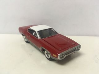 1972 72 Plymouth Satellite Sebring,  Collectible 1/64 Scale Diecast Diorama Model