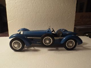 Bburago 1934 Bugatti Type 59 Blue 1:18 Scale Loose Car No Box